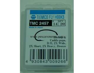ANZUELO TIEMCO TMC-2457 Nº 14 Caja de 20 uds  ANZUELO TIEMCO TMC-2457 Nº 14 Caja de 20 uds