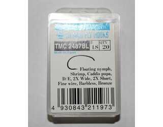 ANZUELO TIEMCO TMC-2487BL Nº18 Caja de 20 uds  ANZUELO TIEMCO TMC-2487BL Nº18 Caja de 20 uds