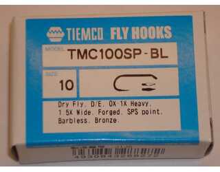 ANZUELO TIEMCO TMC-100SPBLB Nº10 Caja 100 uds  ANZUELO TIEMCO TMC-100SPBLB Nº10 Caja 100 uds