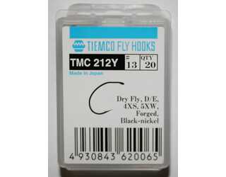 ANZUELO TIEMCO TMC-212Y Nº 13 CAJA 20 uds ANZUELO TIEMCO TMC-212Y Nº 13 CAJA 20 uds