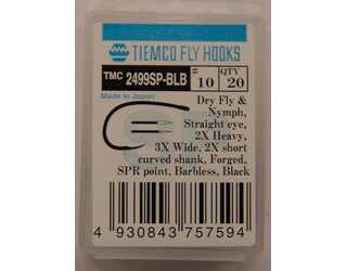 ANZUELO TIEMCO TMC 2499SPBL BLCK Nº10 CAJA20U  ANZUELO TIEMCO TMC 2499SPBL BLCK Nº10 CAJA20U
