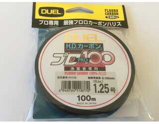 FLUOROCARBON DUEL HD CARBON 100S FC H1113 1,25 (0.190 mm - 5LBS) FLUOROCARBON DUEL HD CARBON 100S FC H1113 1,25 (0.190 mm - 5LBS)