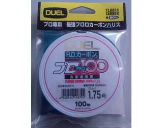 FLUOROCARBON DUEL HD CARBON 100S FC H1115 1,75 (0.220mm -7 LBS) FLUOROCARBON DUEL HD CARBON 100S FC H1115 1,75 (0.220mm -7 LBS)