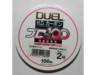 FLUOROCARBON DUEL HD CARBON 100S FC H1116 2,0 (0.235mm - 8lbs) FLUOROCARBON DUEL HD CARBON 100S FC H1116 2,0 (0.235mm - 8lbs)
