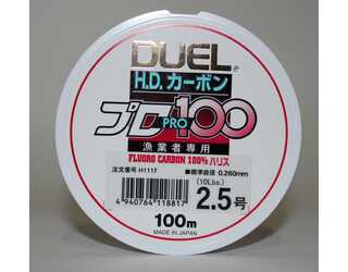 FLUOROCARBON DUEL HD CARBON 100S FC 2,5 H1117 (0.26 mm 10 LBS) FLUOROCARBON DUEL HD CARBON 100S FC 2,5 H1117 (0.26 mm 10 LBS)