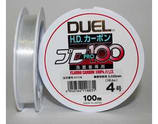 FLUOROCARBON DUEL HD CARBON 100S FC 4,0 H1119 (0.330mm - 16 lbs) FLUOROCARBON DUEL HD CARBON 100S FC 4,0 H1119 (0.330mm - 16 lbs)