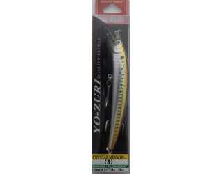YO-ZURI CRYSTAL MINNOW S110 F10-SHBK