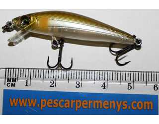 DUEL HARDCORE MINNOW 50F BASS F1038-GSAY