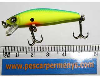 DUEL HARDCORE MINNOW 50F BASS F1038-MBCL