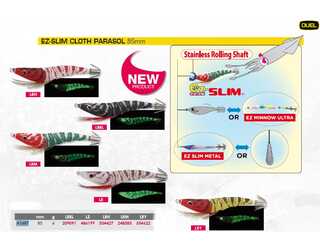DUEL EZ-SLIM CLOTH PARASOL 85mm A1687-LRH  DUEL EZ-SLIM CLOTH PARASOL 85mm A1687-LRH