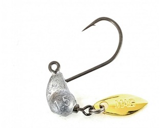 MAGBITE KURU-KURU BLADING JIG HEAD STRONG WIRE 1.5gr #8 (2 unidades)