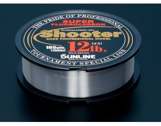 SUNLINE FLUOROCARBONO SHOOTER FC 150 M CLEAR 12 LB 0.285 MM SUNLINE FLUOROCARBONO SHOOTER FC 150 M CLEAR 12 LB 0.285 MM