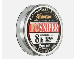 SUNLINE FLUOROCARBONO SHOOTER FC 300 M CLEAR 8 LB 0.265 MM SUNLINE FLUOROCARBONO SHOOTER FC 300 M CLEAR 8 LB 0.265 MM