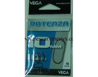 EMERILLON 7140-Oval SPLIT RING 10mm (5 unidades) 10KG EMERILLON 7140-Oval SPLIT RING 10mm (5 unidades) 10KG