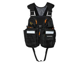 SAVAGE GEAR CHALECO PESCA HITCH HIKER FISHING VEST ONE SIZE BLACK