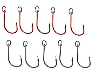 SG S1 SINGLE HOOK 4/0 RED & DG KIT  SG S1 SINGLE HOOK 4/0 RED & DG KIT