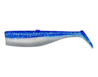 SAVAGE MINNOW TAIL80 8CM 6G BLUE PEARL SILVER 5PCS