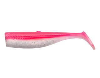 SAVAGE MINNOW TAIL100 10CM 10G PINK PEARL SILVER 5PCS