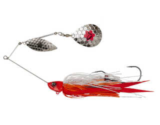 DA'BUSH SPINNERBAIT 14CM 21G SINKING RED HEAD SILVER