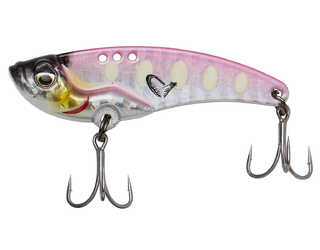 VIB BLADE SW 3.5CM 4G FAST SINKING PINK GLOW DOT  VIB BLADE SW 3.5CM 4G FAST SINKING PINK GLOW DOT