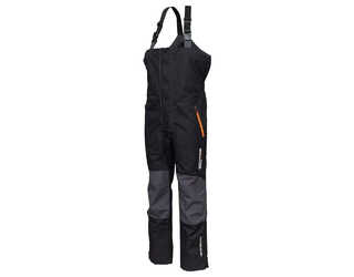SAVAGE GEAR WP PERFORMANCE BIB&BRACE L BLACK/GREY  SAVAGE GEAR WP PERFORMANCE BIB&BRACE L BLACK/GREY