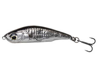 3D STICKLEBAIT PENCIL 6.5CM 10.5G SINKING BLACK SILVER