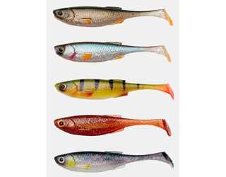 CRAFT SHAD 7.2CM 2.6G CLEAR WATER MIX 5PCS