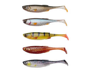 CRAFT SHAD 8.8CM 4.2G CLEAR WATER MIX 5PCS