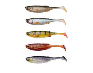 CRAFT SHAD 10CM 6G CLEAR WATER MIX 5PCS