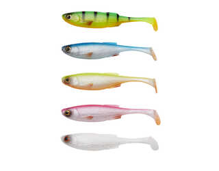 CRAFT SHAD 10CM 6G DARK WATER MIX 5PCS