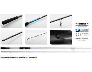 CAÑA SAVAGE GEAR SGS5 PRECISION LURE SPECIALIST SPIN ROD 270 12-46G MMH CAÑA SAVAGE GEAR SGS5 PRECISION LURE SPECIALIST SPIN ROD 270 12-46G MMH