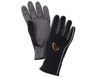 SAVAGE GEAR GUANTES SOFTSHELL WINTER GLOVE L BLACK