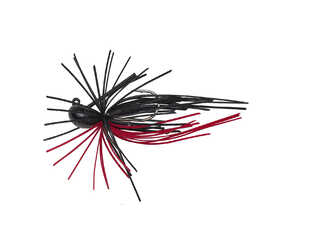 SKIRT FLIRT JIG #1 6.5CM 7.5G SINKING BLACK RED