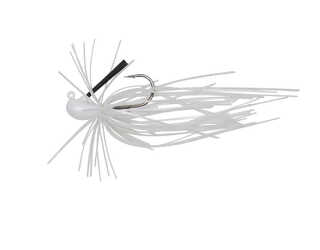 SKIRT FLIRT JIG #1 6.5CM 7.5G SINKING WHITE PEARL