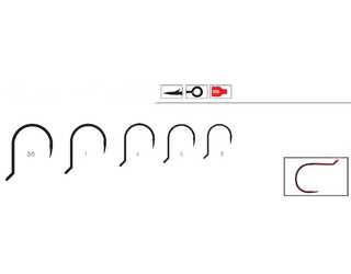 ANZUELO MUSTAD ULTRA 10548NP-RD 6 (10 unidades)_1  ANZUELO MUSTAD ULTRA 10548NP-RD 6 (10 unidades)_1