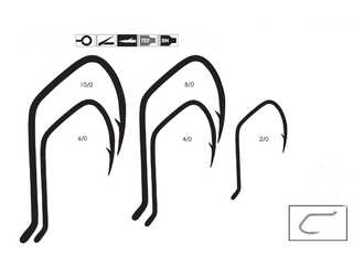 ANZUELO MUSTAD ULTRA 412NP-TF 6/0 (5 unidades) ANZUELO MUSTAD ULTRA 412NP-TF 6/0 (5 unidades)