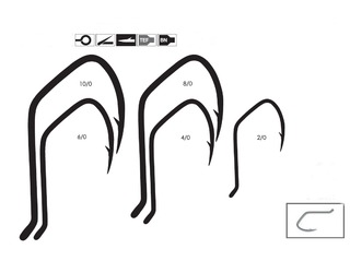 ANZUELO MUSTAD ULTRA 412NP-TF 8/0 (3 unidades) ANZUELO MUSTAD ULTRA 412NP-TF 8/0 (3 unidades)