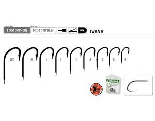 ANZUELO MUSTAD ULTRA IWANA 10515NP-BN 2/0 (10 un.)  ANZUELO MUSTAD ULTRA IWANA 10515NP-BN 2/0 (10 un.)