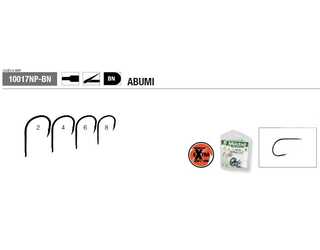 ANZUELO MUSTAD ULTRA ABUMI 10017NP-BN 6 (10 un.)  ANZUELO MUSTAD ULTRA ABUMI 10017NP-BN 6 (10 un.)