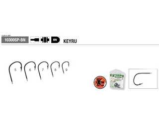 ANZUELO MUSTAD ULTRA KEIRYU 10300SP-BN 9 (10 un.)  ANZUELO MUSTAD ULTRA KEIRYU 10300SP-BN 9 (10 un.)