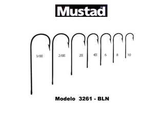 ANZUELO MUSTAD ULTRA 3261BLN 10 (25 unidades)