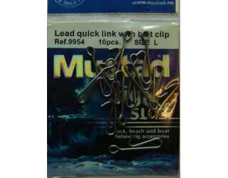 MUSTAD 9954 CLIP PLOMO (Sobre de 10U) MUSTAD 9954 CLIP PLOMO (Sobre de 10U)