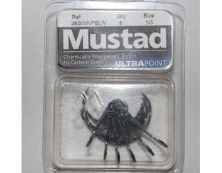 ANZUELO TRIPLE MUSTAD ULTRAPOINT 36300-NPBLN 1/0 (6u) ANZUELO TRIPLE MUSTAD ULTRAPOINT 36300-NPBLN 1/0 (6u)