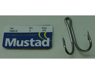 ANZUELO DOBLE MUSTAD 7982-HS 6/0 (3 unidades) ANZUELO DOBLE MUSTAD 7982-HS 6/0 (3 unidades)