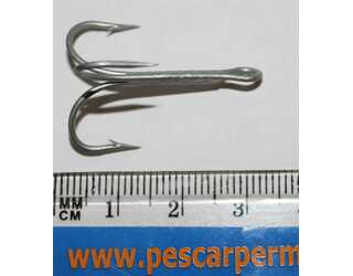 ANZUELO TRIPLE MUSTAD 3551DS 1 (25 unidades)- ANTIGUA REF 3549DS