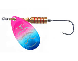 CUCHARILLA ILBA TONDO RAINBOW Nº 3 7 GR (1 ANZUELO SIN MUERTE)