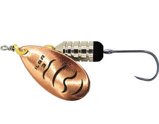 CUCHARILLA ILBA ROBIN COBRE-NEGRO Nº 3 8,5 GR (1 ANZUELO SIN MUERTE) CUCHARILLA ILBA ROBIN COBRE-NEGRO Nº 3 8,5 GR (1 ANZUELO SIN MUERTE)