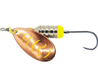 CUCHARILLA ILBA ROBIN COBRE-AMARILLO Nº 2 6,5 GR (1 ANZUELO SIN MUERTE) CUCHARILLA ILBA ROBIN COBRE-AMARILLO Nº 2 6,5 GR (1 ANZUELO SIN MUERTE)