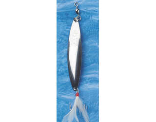 CUCHARILLA ONDULANTE ILBA BLITZ N° A1 CON PLUMA  CUCHARILLA ONDULANTE ILBA BLITZ N° A1 CON PLUMA