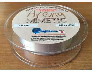 NYLON MONOFILAMENTO ARENA MIMETIC 0.12 - 1000m 3,20kg NYLON MONOFILAMENTO ARENA MIMETIC 0.12 - 1000m 3,20kg